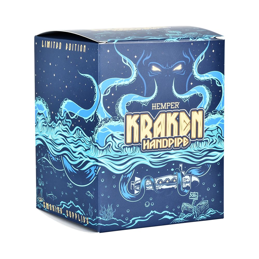 Hemper Kraken Glass Hand Pipe