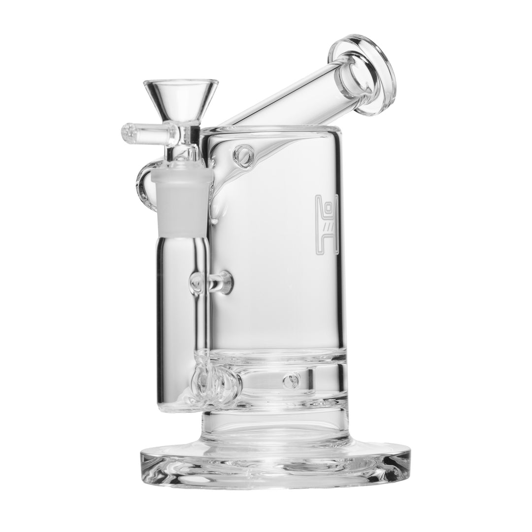 Human Grade 6" Sidecar Bubbler (Clear)