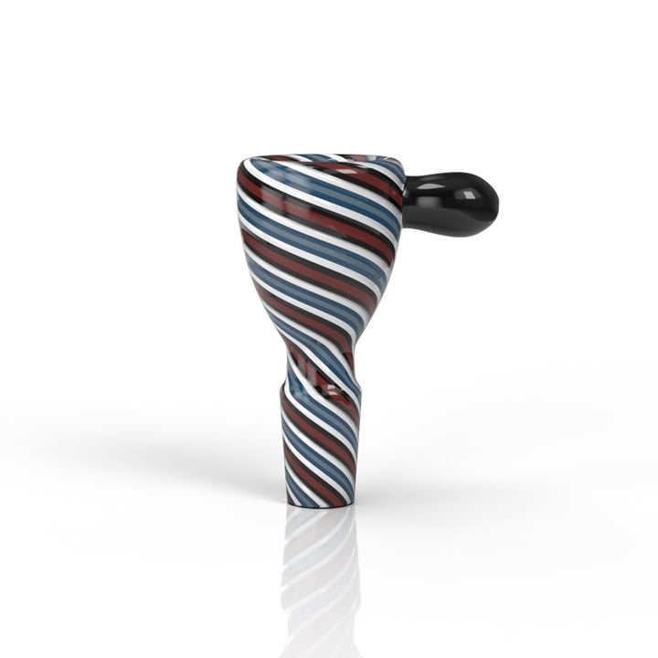 Wig Wag Glass Flower Bowl