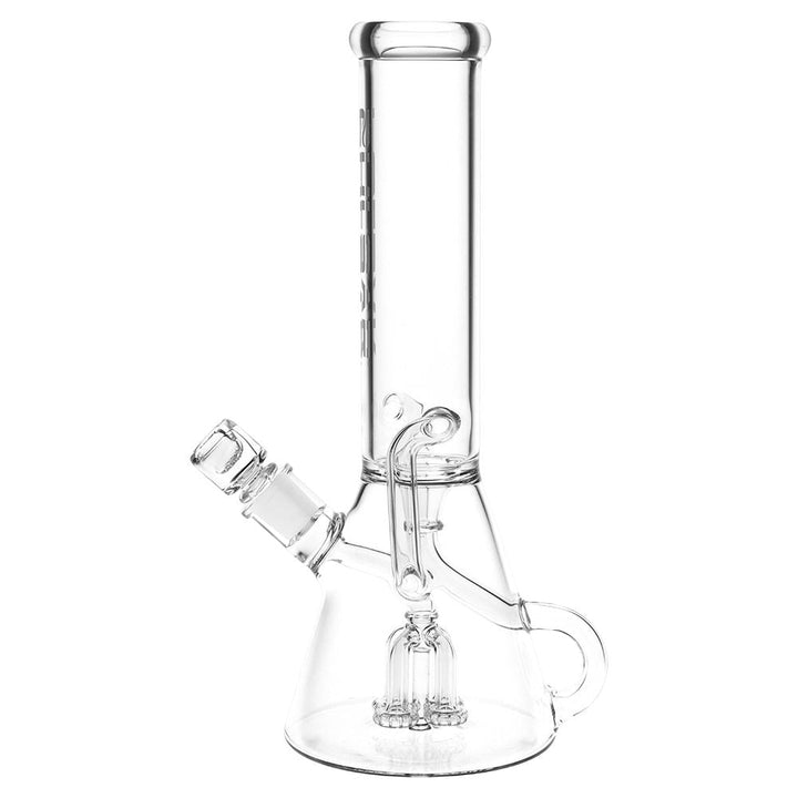 Quad-Arm Mini Perc Recycler Beaker Water Pipe