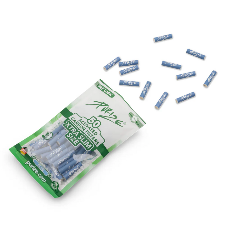 Purize Activated Charcoal Joint Filter Tip - Xtra Slim (6mm)
