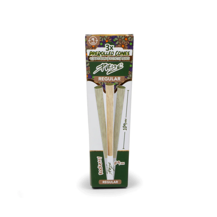 Purize Activated Charcoal Pre-Rolled Cones - Regular Size (90 Cones)