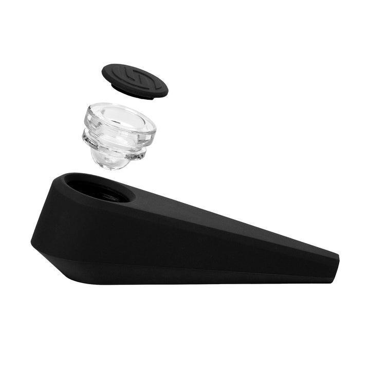 Softglass Token Hand Pipe (Onyx)