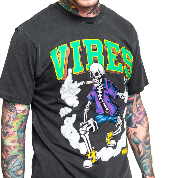 VIBES Skull And Cones T-Shirt