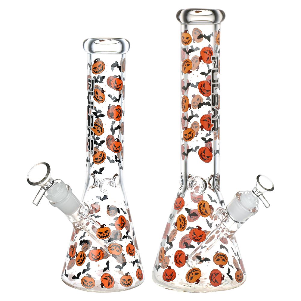 Pulsar Cackling Pumpkins Batty Beaker Bong
