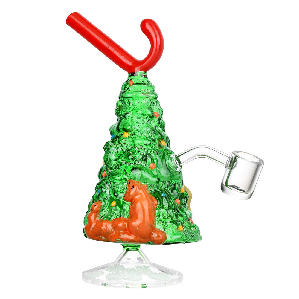 Christmas Tree w/ Candy Cane Glass Rig