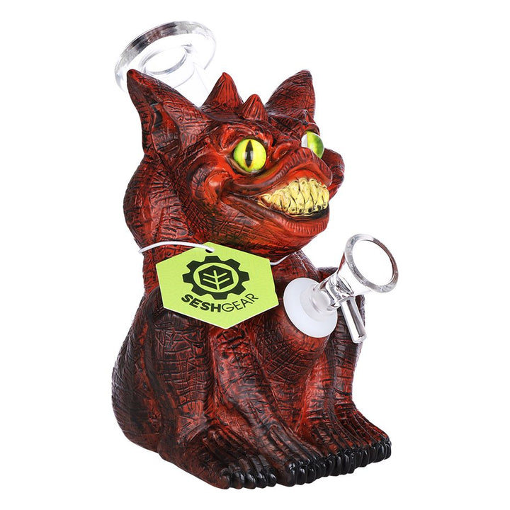 Seshgear Crazy Monster Vinyl on Glass Water Pipe