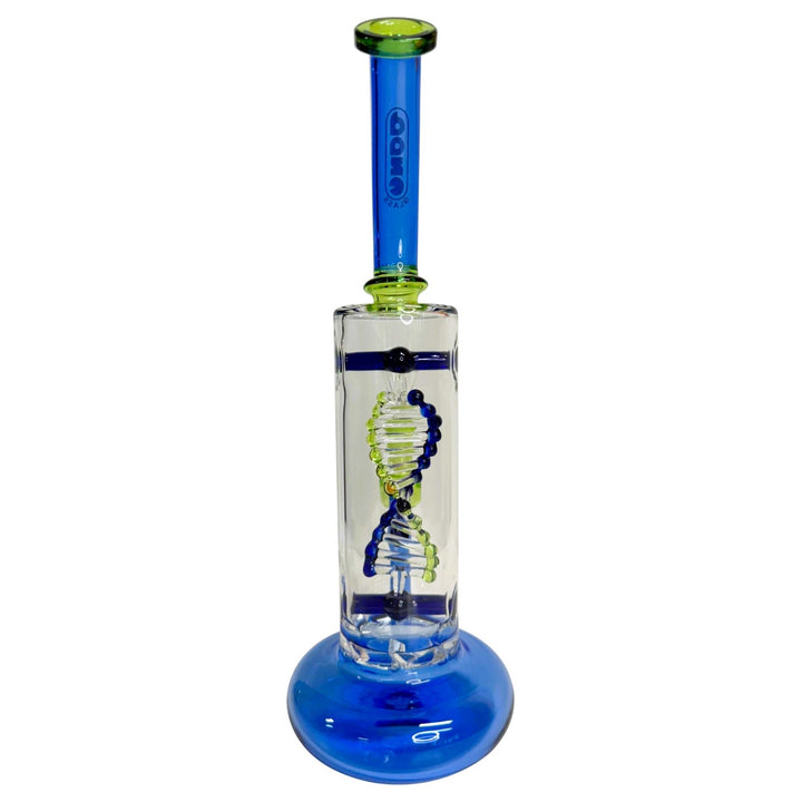 Daze Glass Spinning DNA & Turbine Perc Glass Water Pipe
