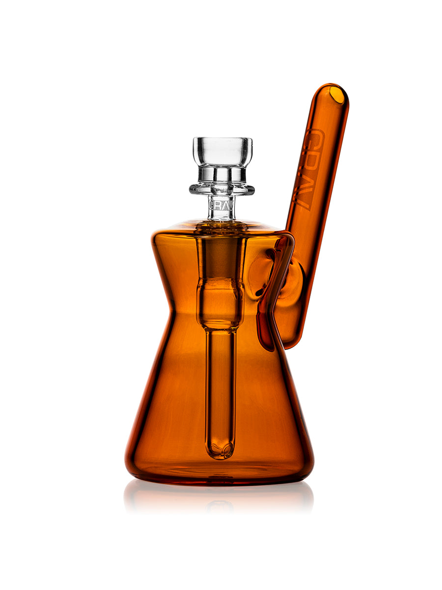 GRAV® Hourglass Pocket Bubbler (Assorted Colors)