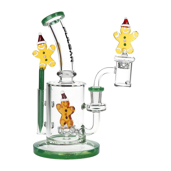 Holidaze Series Glass Dab Rig Set