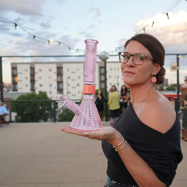 Jane West x Prism Modular Water Pipe (Pink)