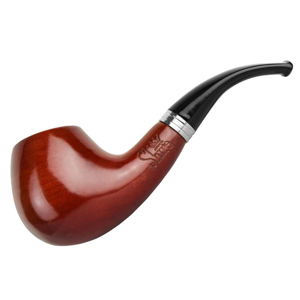 Pulsar Shire Pipes Bent Apple Cherry Wood Pipe