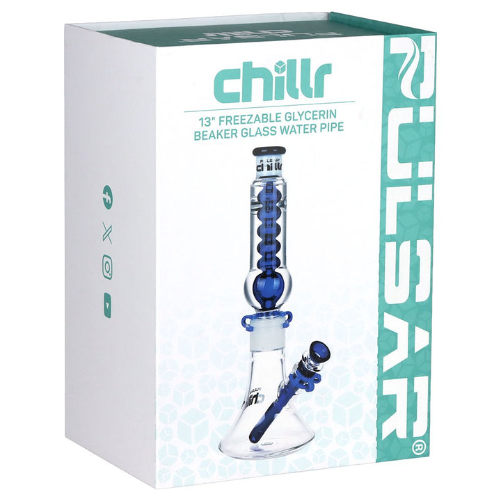Pulsar Chillr Glycerin Beaker Glass Water Pipe