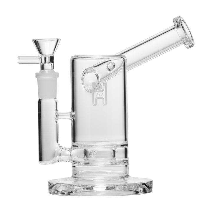 Human Grade 6" Sidecar Bubbler (Clear)