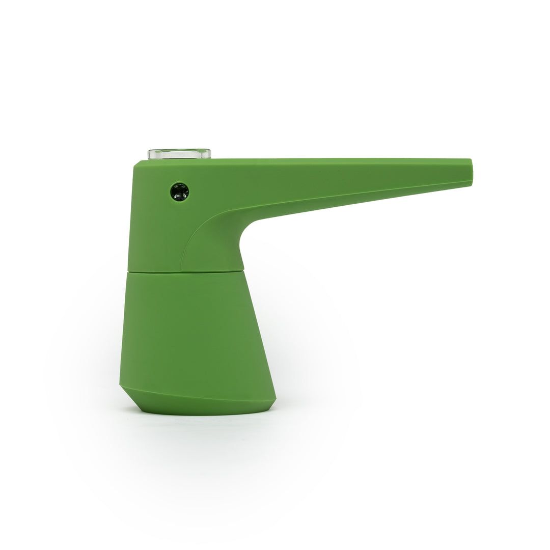 Softglass Pier Bubbler (Pistachio Green)