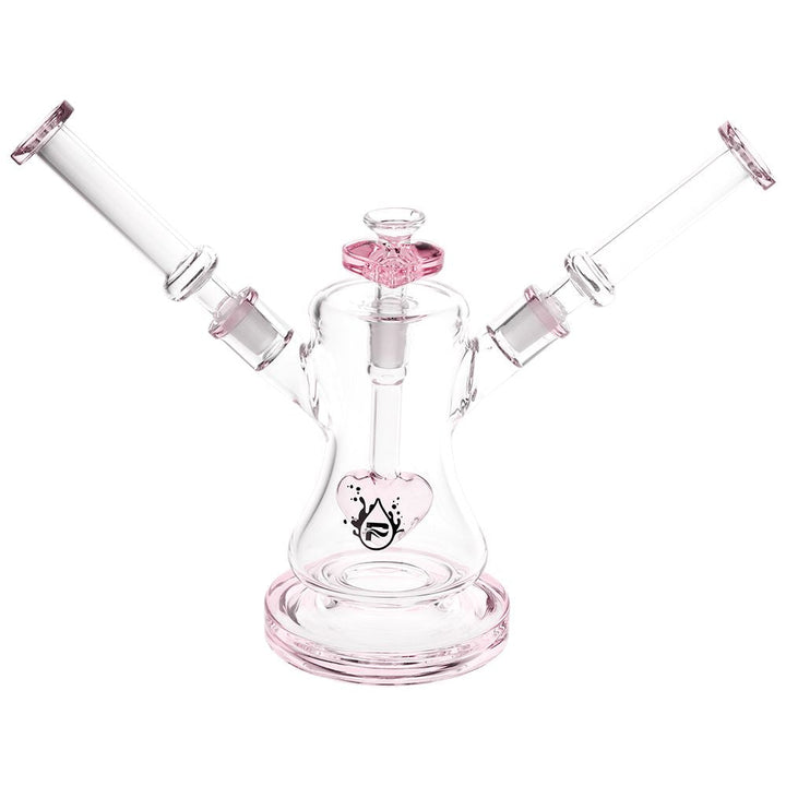 Date Night: Dual Neck Glass Water Pipe