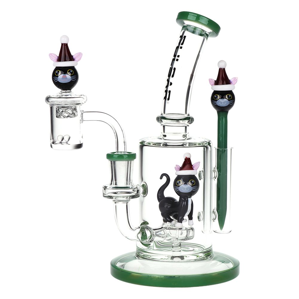 Holidaze Series Glass Dab Rig Set