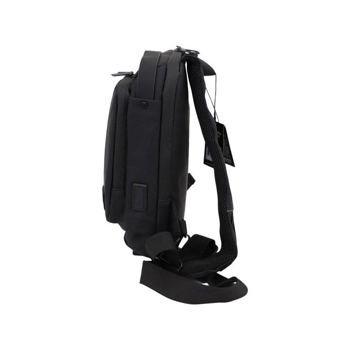 Executive Tech Smell Proof Crossbody w/USB-C Fast Charge Port + Hidden Lock (FireBar Labs x PBAL)