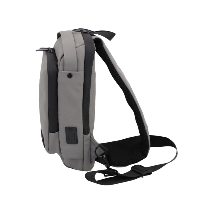 Executive Tech Smell Proof Crossbody w/USB-C Fast Charge Port + Hidden Lock (FireBar Labs x PBAL)