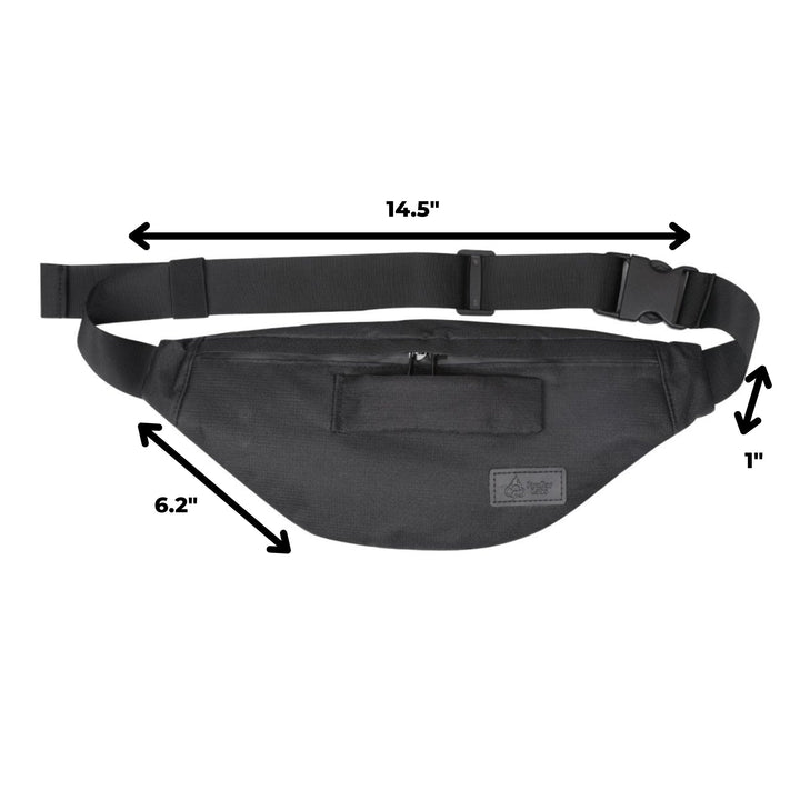 Essential Smell Proof Fanny Pack / Shoulder Bag - Fashionable, Discreet + Hidden Lock (FireBar Labs x PBAL)