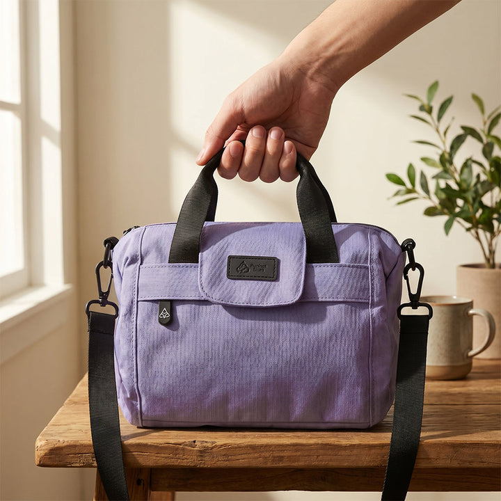 Essential Smell Proof Mini Duffle Bag - Fashionable, Discreet + Hidden Lock (FireBar Labs x PBAL)