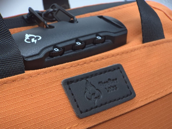 Essential Smell Proof Mini Duffle Bag - Fashionable, Discreet + Hidden Lock (FireBar Labs x PBAL)