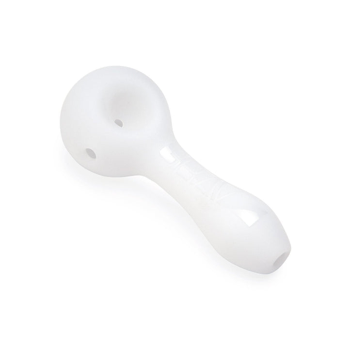 grav sandblasted spoon pipe