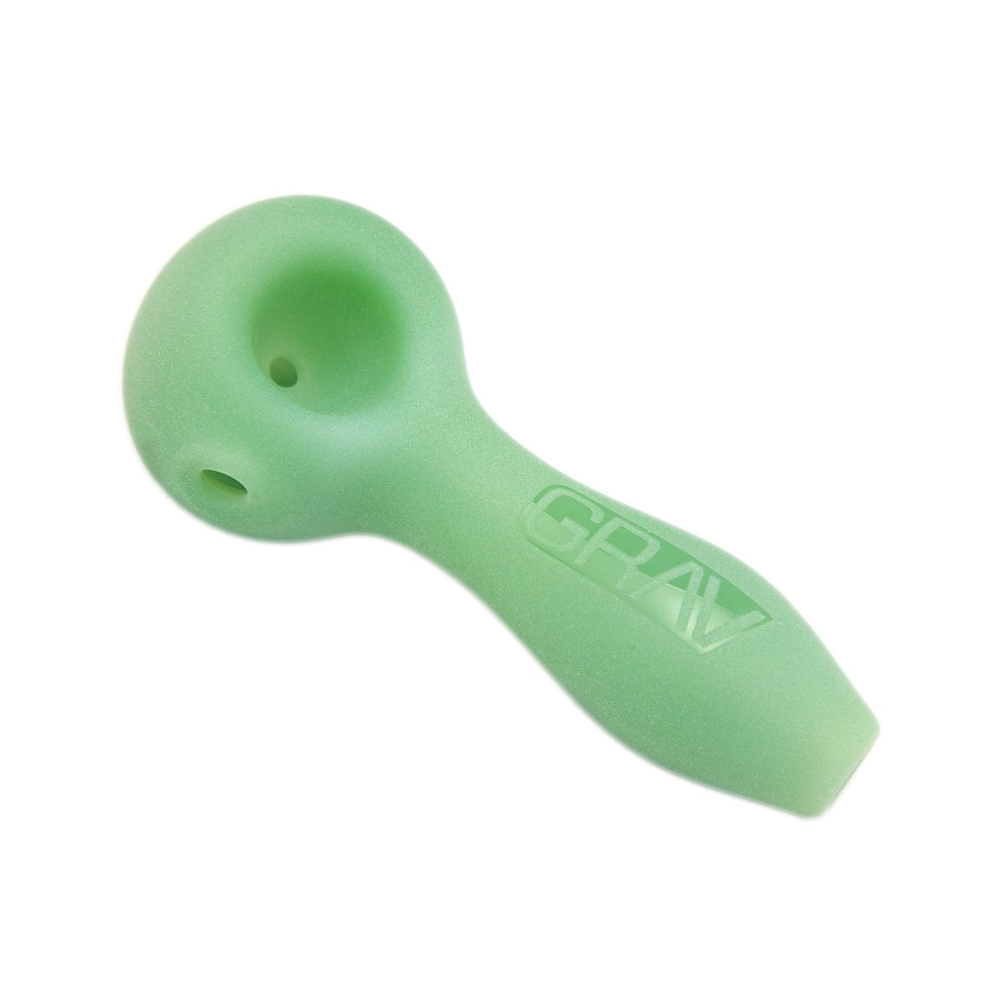 grav sandblasted spoon pipe mint