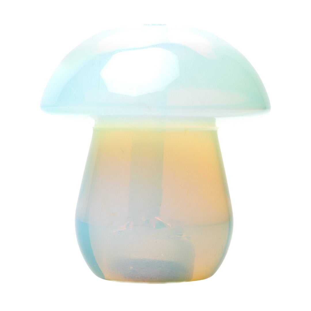 Opalite Gemstone Mushroom Pipe