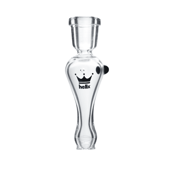 Helix Glass Solo Chillum (Black)