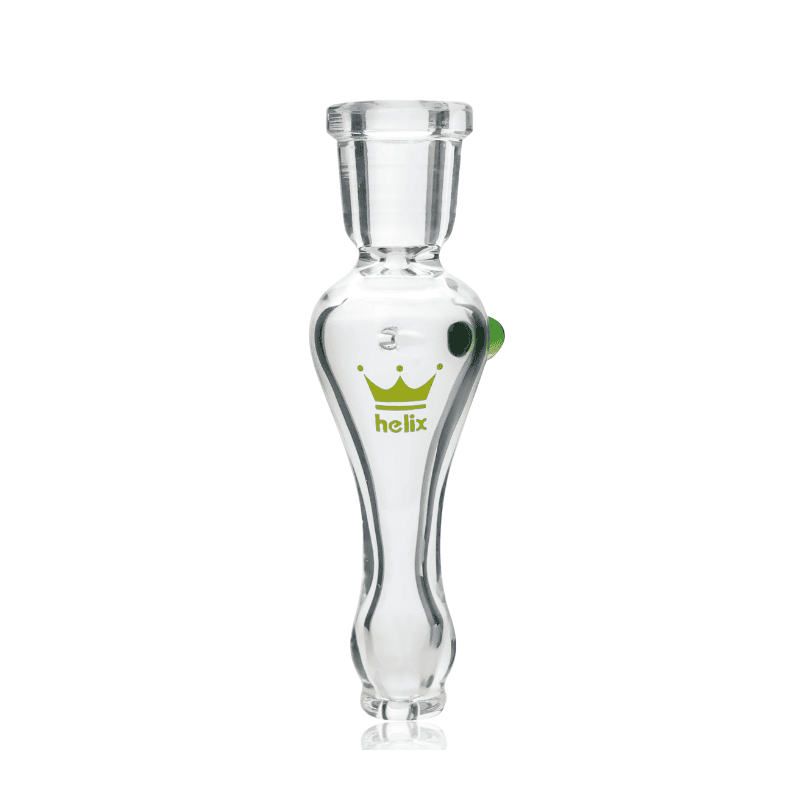Helix Glass Solo Chillum (Green)