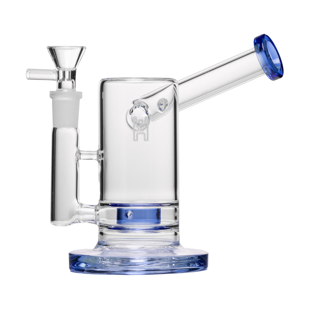 Human Grade 6" Sidecar Bubbler (Blue)