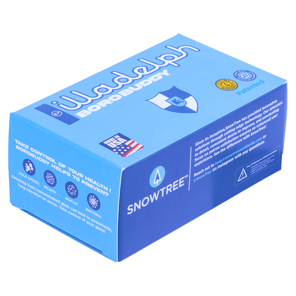 illadelph x BoroBuddy  Magnetic Cleaner box packaging side view