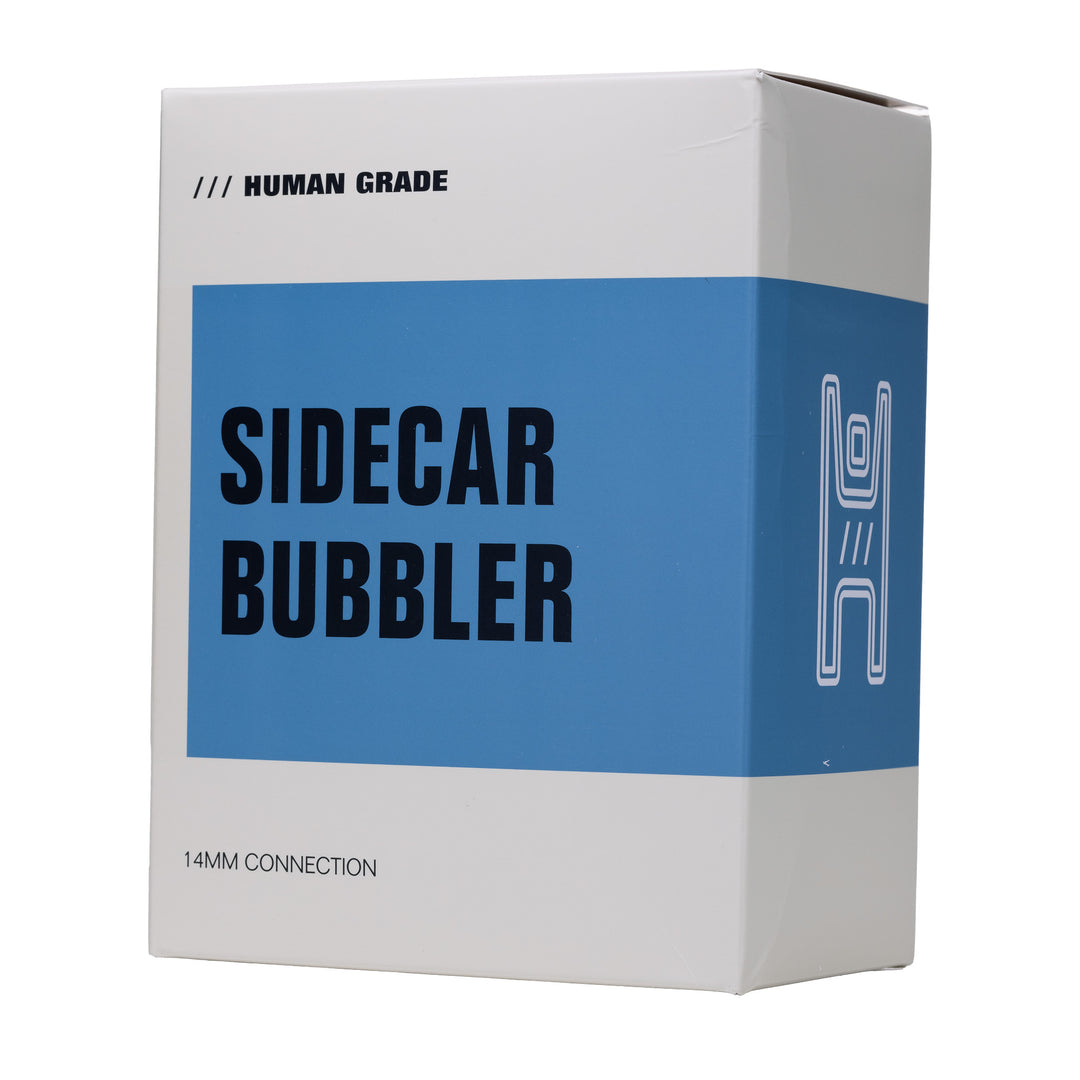 Human Grade 6" Sidecar Bubbler (Blue)