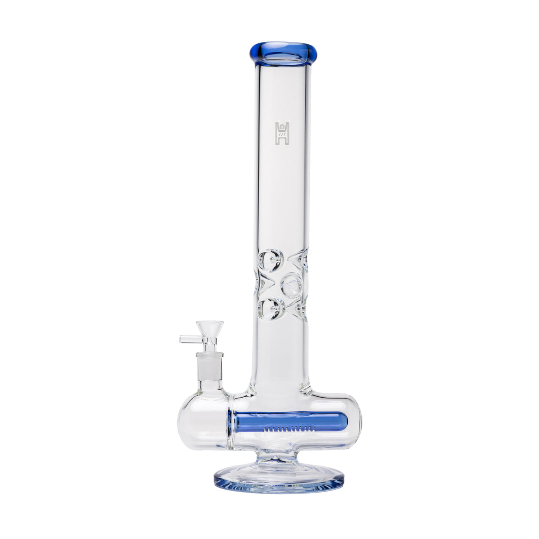 Human Grade 15.75" Inline Straight Tube (Blue)