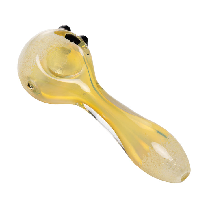 Human Grade Spoon Pipe Model B (White & Silver Fumed)