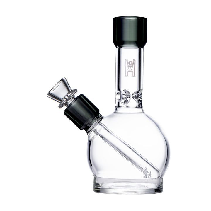 Human Grade 6" Ball Water Pipe (Smoke)