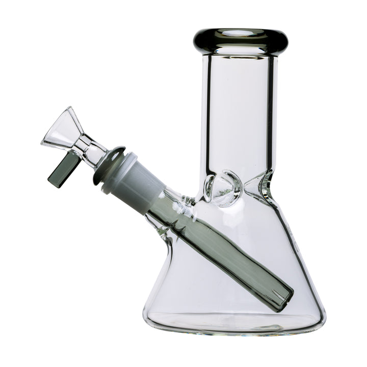 Human Grade 6" Beaker Bong (Smoke Accents)