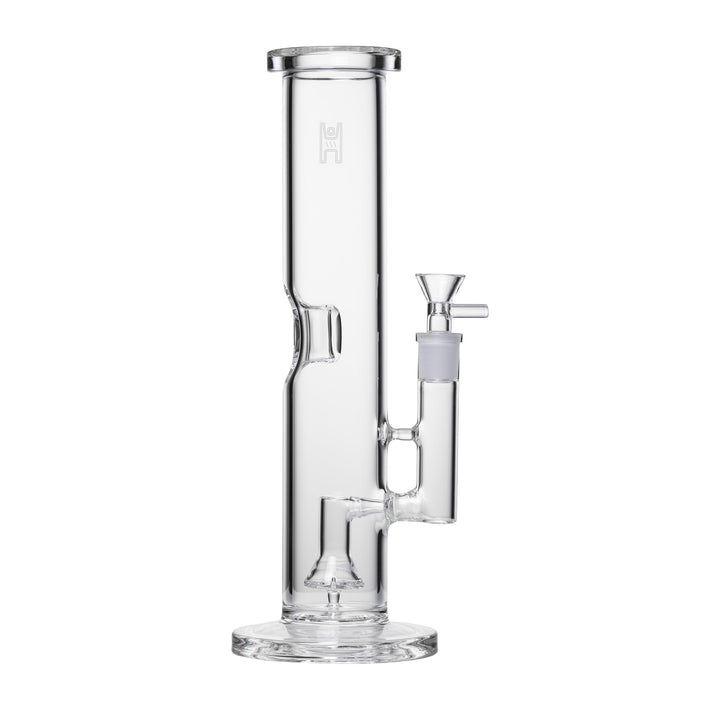 Human Grade 12" Straight Tube Water Pipe (Clear)