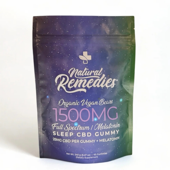 CBD + Melatonin Sleep Gummies (1500mg)