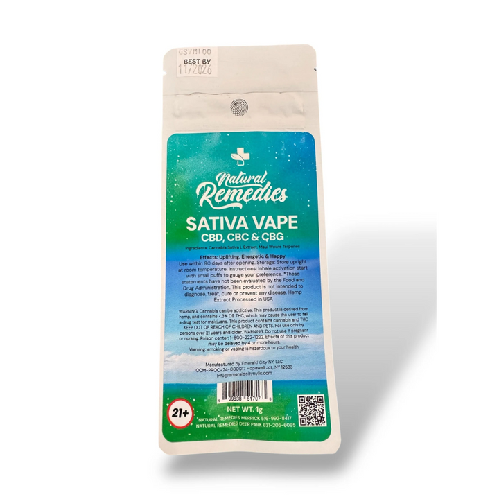 DayTime CBD/CBC/CBG Uplifting Disposable Vape (1 Gram)