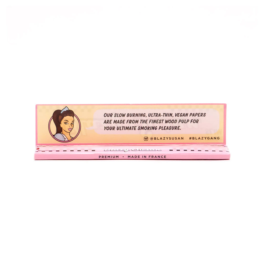 Blazy Susan Pink Rolling Papers description