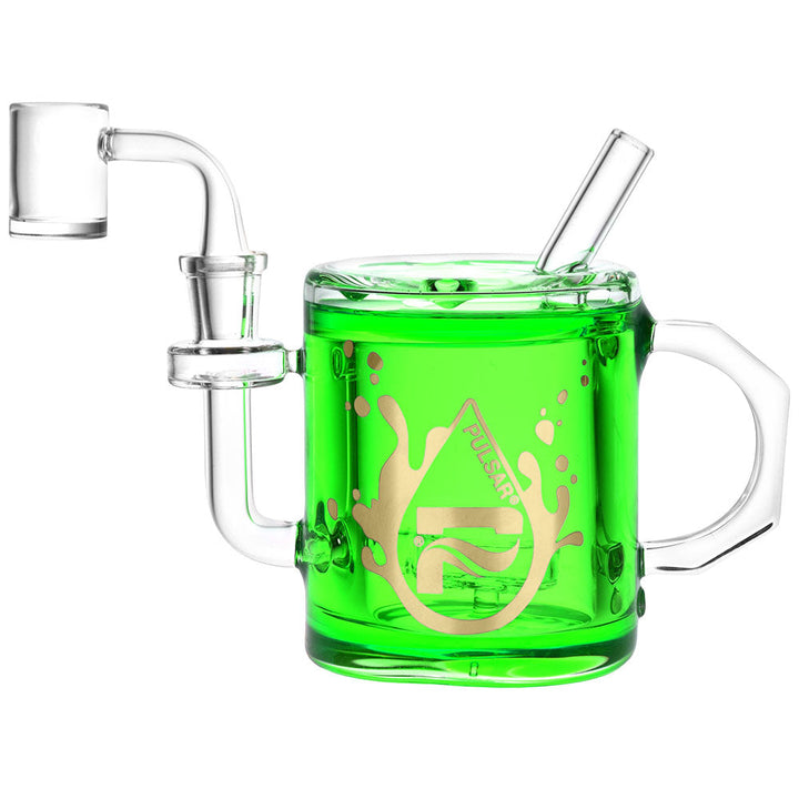 Pulsar 6” Coffee Cup Glycerin Dab Rig