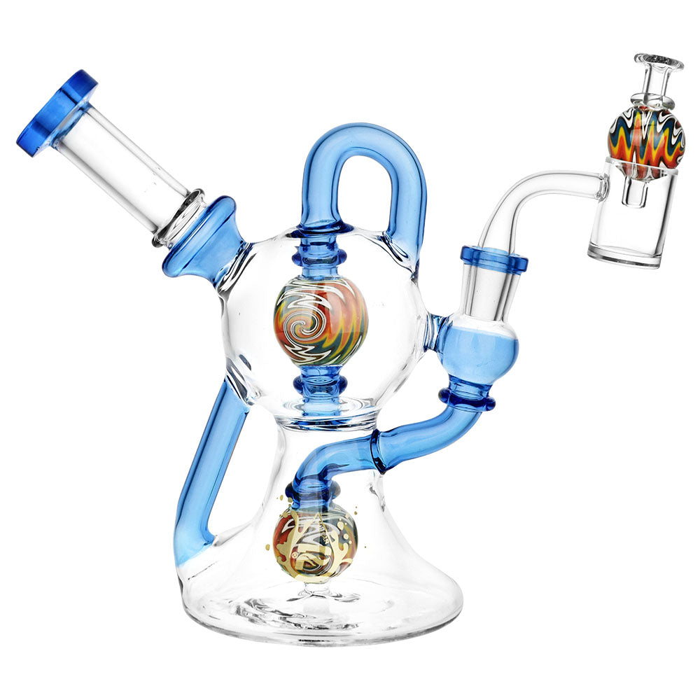 pulsar 7" cosmic companion recycler dab rig set blue