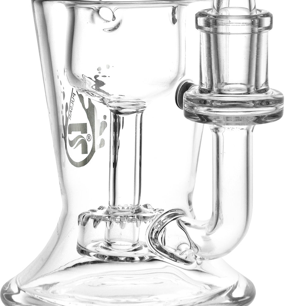  Pulsar 6.75” Divine Recycler Dab Rig close up