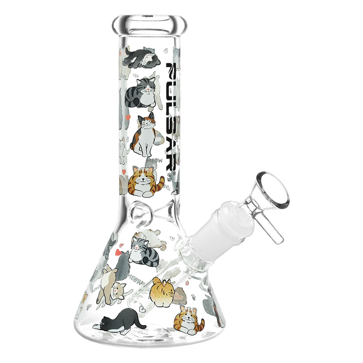 Pulsar Kitten Corral 7.75" Beaker Bong