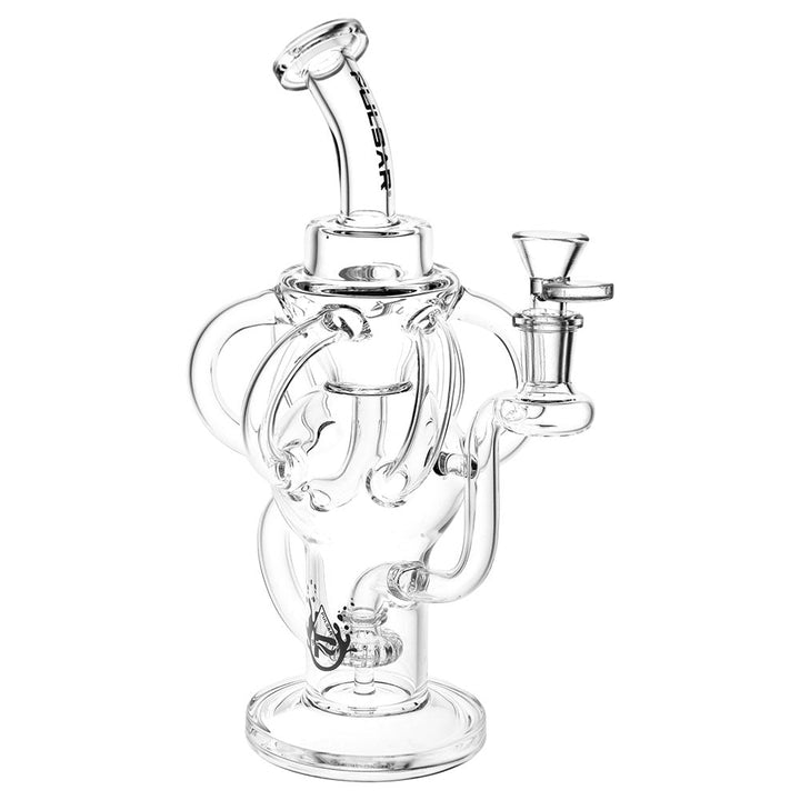 pulsar 10in lucky 7 arm recycler bong