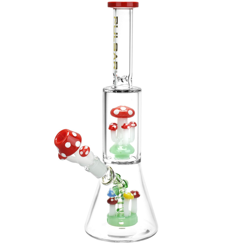 pulsar 11.75" shroom life beaker bong