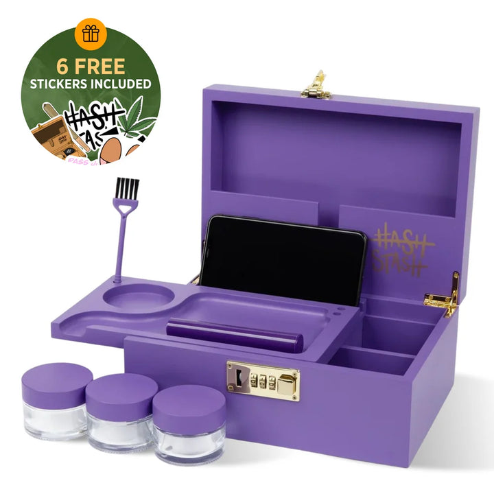 HashStash OG Stash Box (Purple)