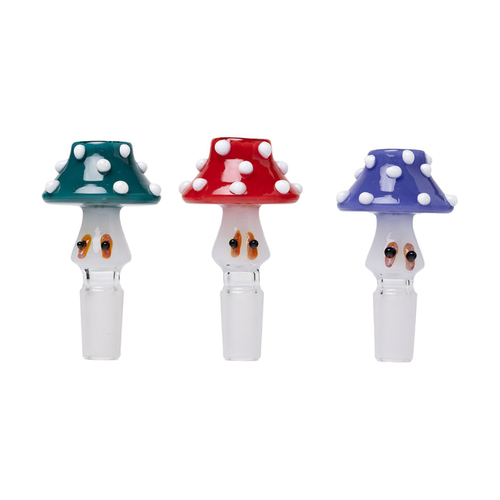Human Grade Pack of 3 'Shroomy' Bowls (14mm)